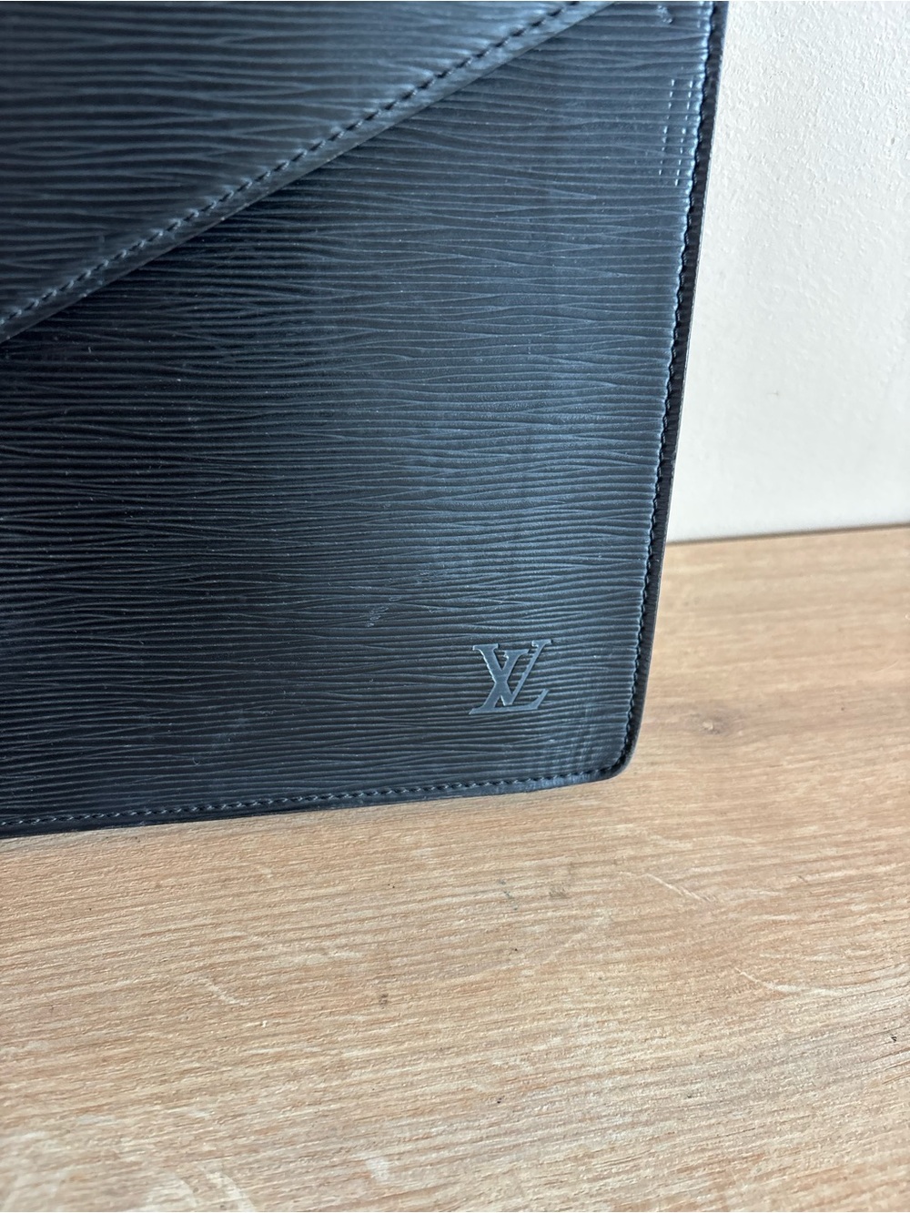 Authebtic Louis Vuitton black tote briefcase - Picture 5 of 11